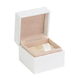 4 Cm Packaging Paper Box Ring Jewelry Display Ring Earrings Gift Velvet Box