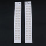 5-5.5mm Half Drilled Round Pearls, Loose Pearl Pair