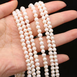 5-5.5mm Natural Freshwater Pearl Beads - DIY Bracelet Necklace Making