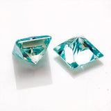 5*5MM SKY VVS1 Princess Cut Loose Moissanite Gemstone