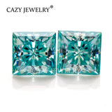 5*5MM SKY VVS1 Princess Cut Loose Moissanite Gemstone
