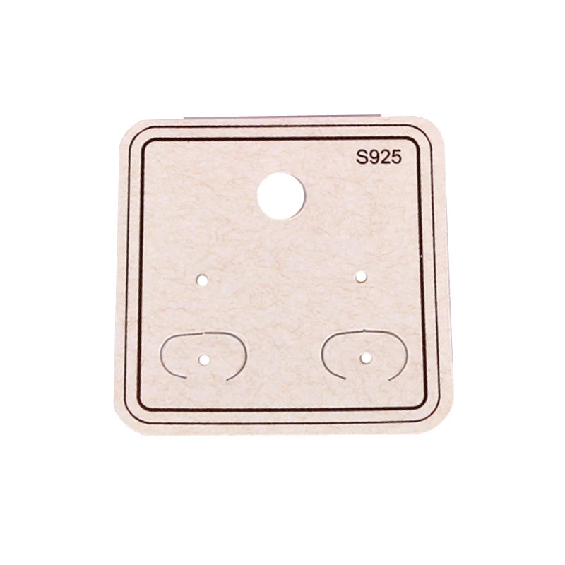 Rectangle Jewelry Packaging Earrings Card Holder