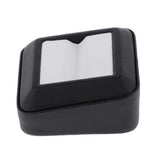 Leather Gem Display Box Storage Case For Gemstones Diamond Jewelry