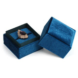 Multicolor Corduroy Pendant Box, 5.6*5.6cm, Jewelry Packaging Case