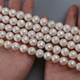 Freshwater Round Pearl Beads Strands for Jewelry Making