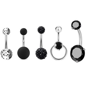 Stainless Steel Navel Belly Button Rings for Women