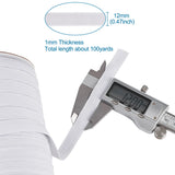 1 Roll Heavy Stretch Knit Elastic Rope Cord DIY Masks Accessory Sewing Material