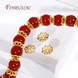 18K Plated Brass Filigree Bead Caps 50/100 pcs