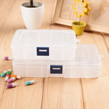 Adjustable Transparent Jewelry Organizer Storage Box