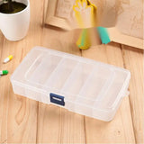 Adjustable Transparent Jewelry Organizer Storage Box