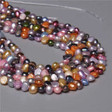 5-6MM Colorful Freshwater Pearl Beads for Jewelry Making