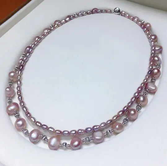 Baroque Freshwater Pearl Necklace - Women's Jewelry
