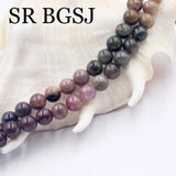 5-6mm Mixed Tourmaline Spacer Seed Loose Beads 15inch