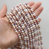 5-6mm Mix Natural Freshwater Pearl Beads for DIY Jewelry Making