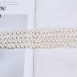 5-6mm Rice Pearl Strand Wheat Beads for Necklace and Bracelet