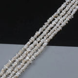 5-6mm Centre Drilled Keshi Freshwater Pearls