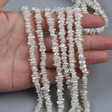 5-6mm Centre Drilled Keshi Freshwater Pearls