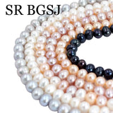 5-6mm Pink Purple Freshwater Pearl Beads Strand 14 inch