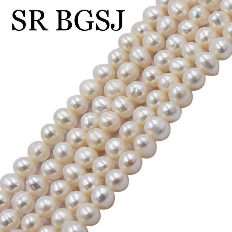 5-6mm Pink Purple Freshwater Pearl Beads Strand 14 inch