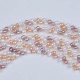 5-6mm Mixed Freshwater Rice Pearl Strands