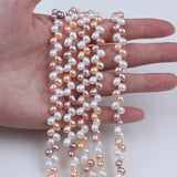 5-6mm Mixed Freshwater Rice Pearl Strands