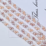 5-6mm Mixed Freshwater Rice Pearl Strands