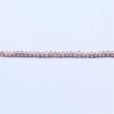 5-6mm Pink Freshwater Pearl Button Strands