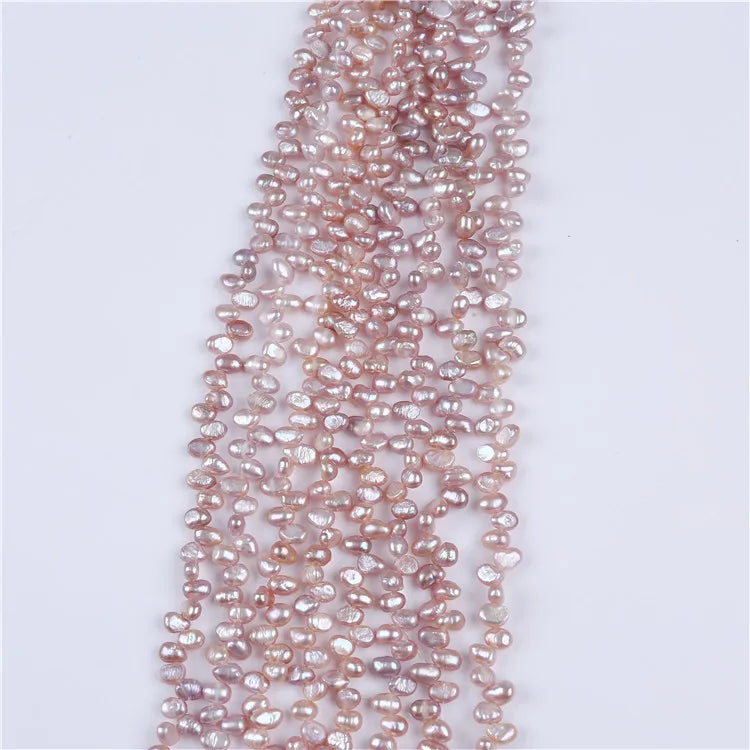 Purple Baroque Pearl Strand 5-6mm
