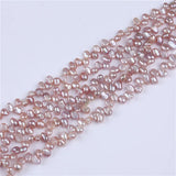 Purple Baroque Pearl Strand 5-6mm
