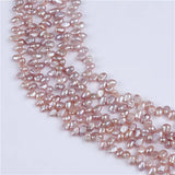 Purple Baroque Pearl Strand 5-6mm