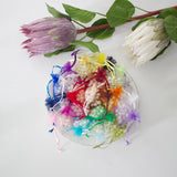 50Pcs Organza Bag Wedding Gift Jewelry Packing Drawstring Pouch Can Logo