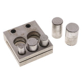Small Economy Jewelers Disc Cutter Punch Set Metal Circle Round Mold