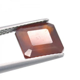 5.72 ct. Hessonite Garnet Emerald Cut