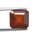 5.72 ct. Hessonite Garnet Emerald Cut