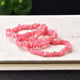 5-7mm Rhodochrosite Stone Gravels Bracelet Chips Loose Beads