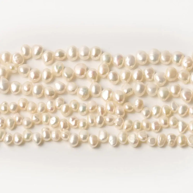 5-7mm Freshwater Pearl Stone Beads for DIY Jewelry Making