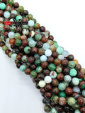 Natural Chrysoprase Australian Jades Round Loose Stone Beads 15inches