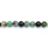 Natural Chrysoprase Australian Jades Round Loose Stone Beads 15inches