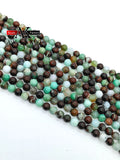 Natural Chrysoprase Australian Jades Round Loose Stone Beads 15inches