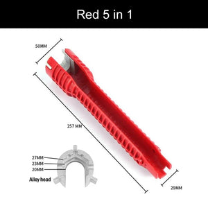 Multifunction Faucet Wrench Tool Plumbing Key English Tools