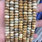 5*8MM Oval Gemstone Oblate Beads For DIY Jewelry Making