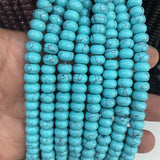 5*8MM Oval Gemstone Oblate Beads For DIY Jewelry Making