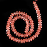 Cherry Quartz Watermelon Crystal Beads 40.5inch H241