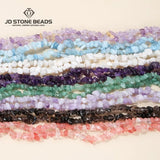 Natural Stone Chip Beads Irregular Shape Gravel 32'' DIY Jewelry Making