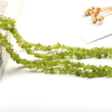 Natural Stone Chip Beads Irregular Shape Gravel 32'' DIY Jewelry Making