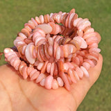 Pink Shell Beads 5-8mm Freeform Chips Freshwater Mother Pearl DIY Jewelry Making
