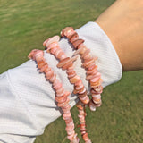 Pink Shell Beads 5-8mm Freeform Chips Freshwater Mother Pearl DIY Jewelry Making