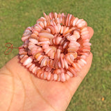 Pink Shell Beads 5-8mm Freeform Chips Freshwater Mother Pearl DIY Jewelry Making