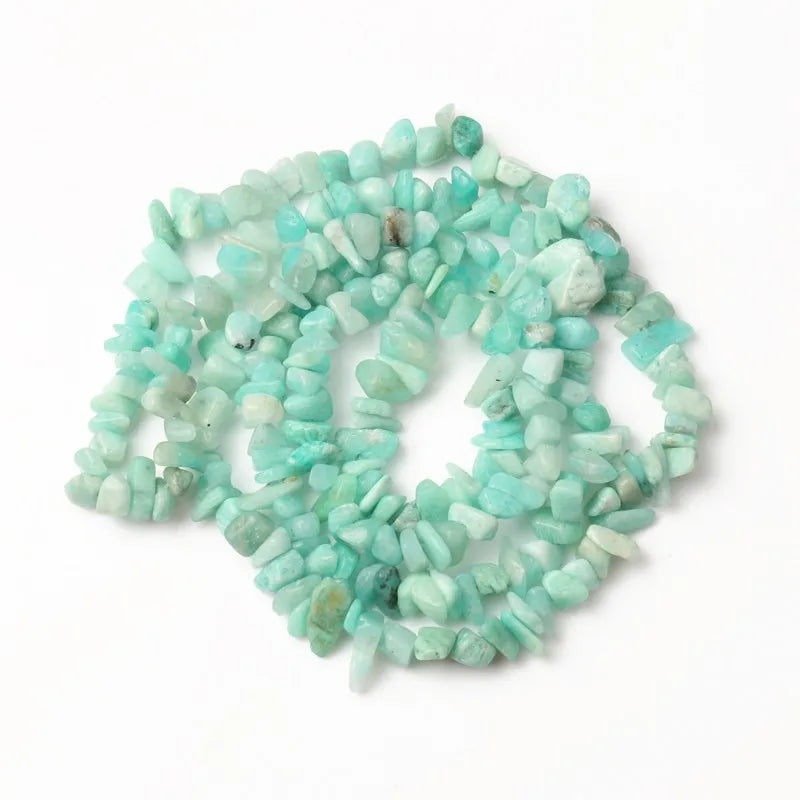 Irregular Gravel Spacer Beads Natural Stone Peridot Garnet Chips 15''