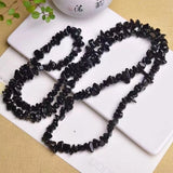 Tourmaline Crystal Chips Spacer Bead for Bracelet 16''